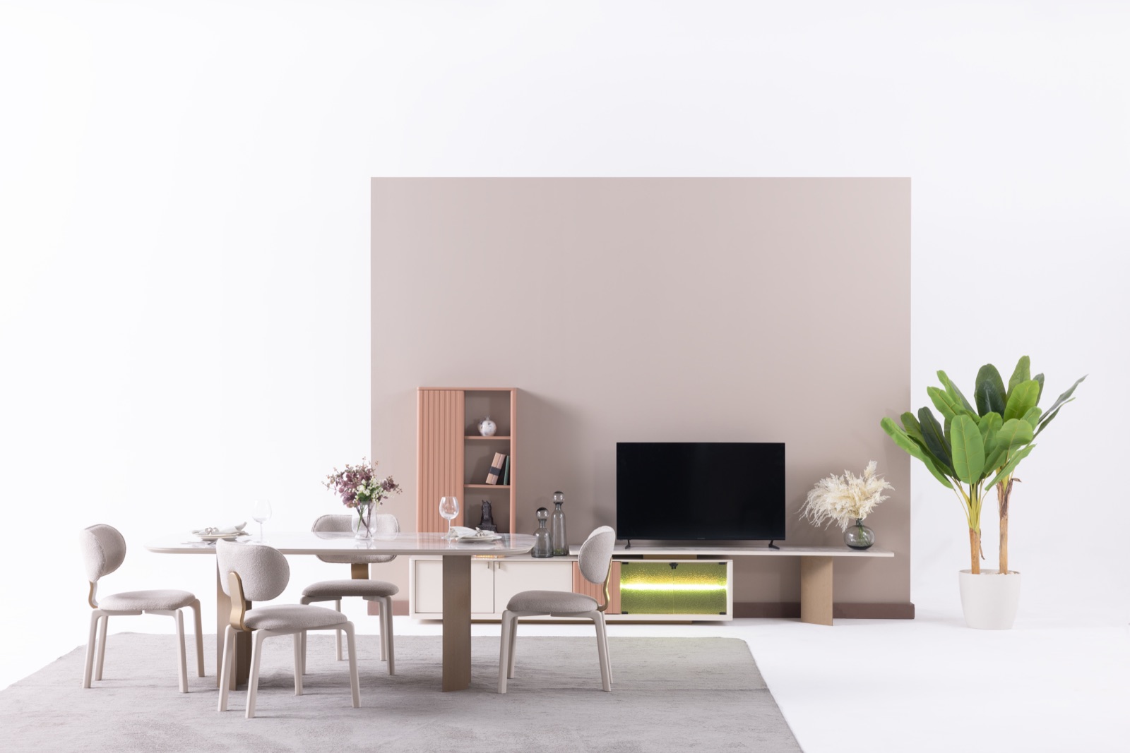 Pastel Yemek Odası - Görsel 9