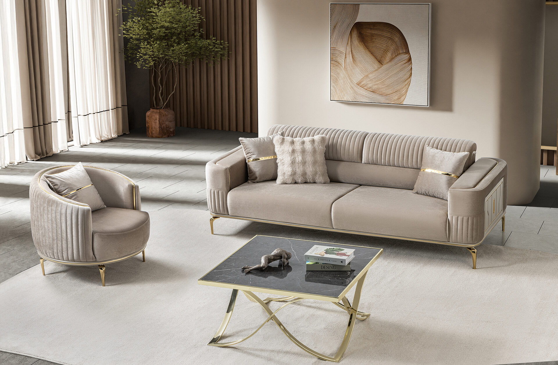 Armoni Sofa Set
