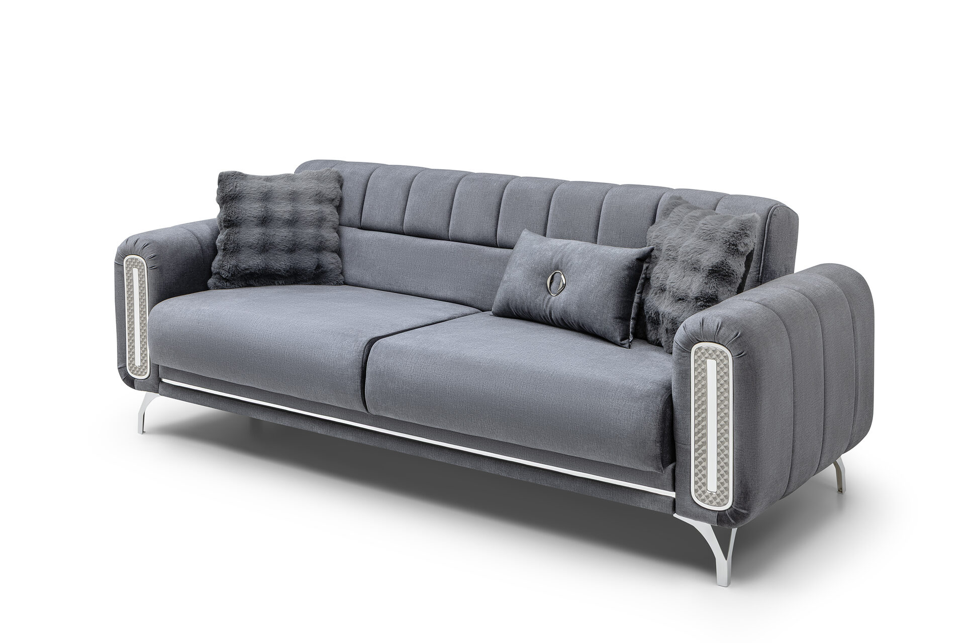 Dior Sofa Set Grey