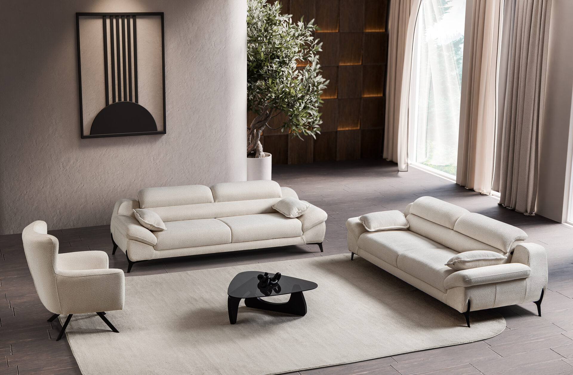 Lorenzo Sofa Set 2