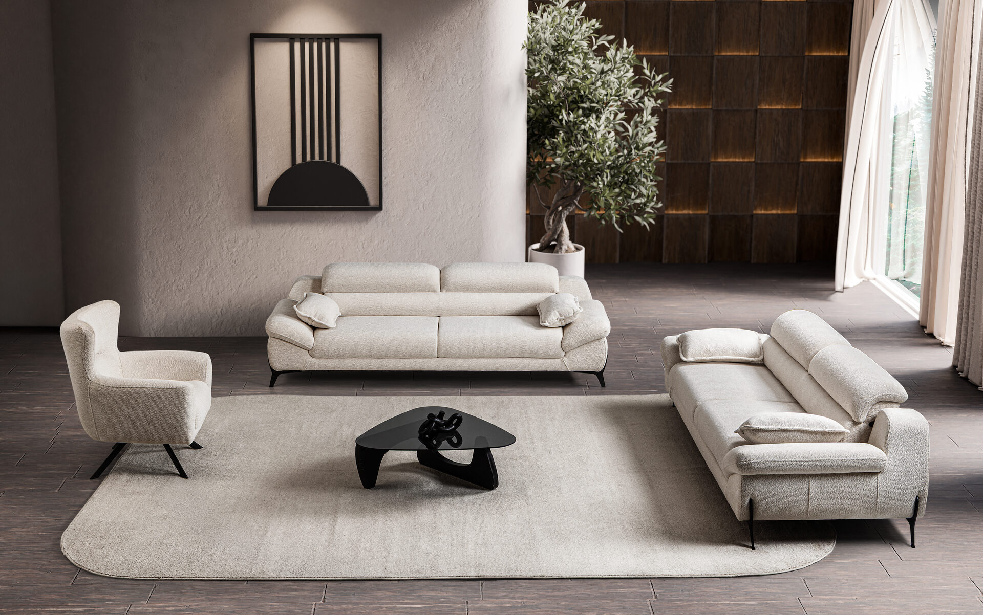Lorenzo Sofa Set 2
