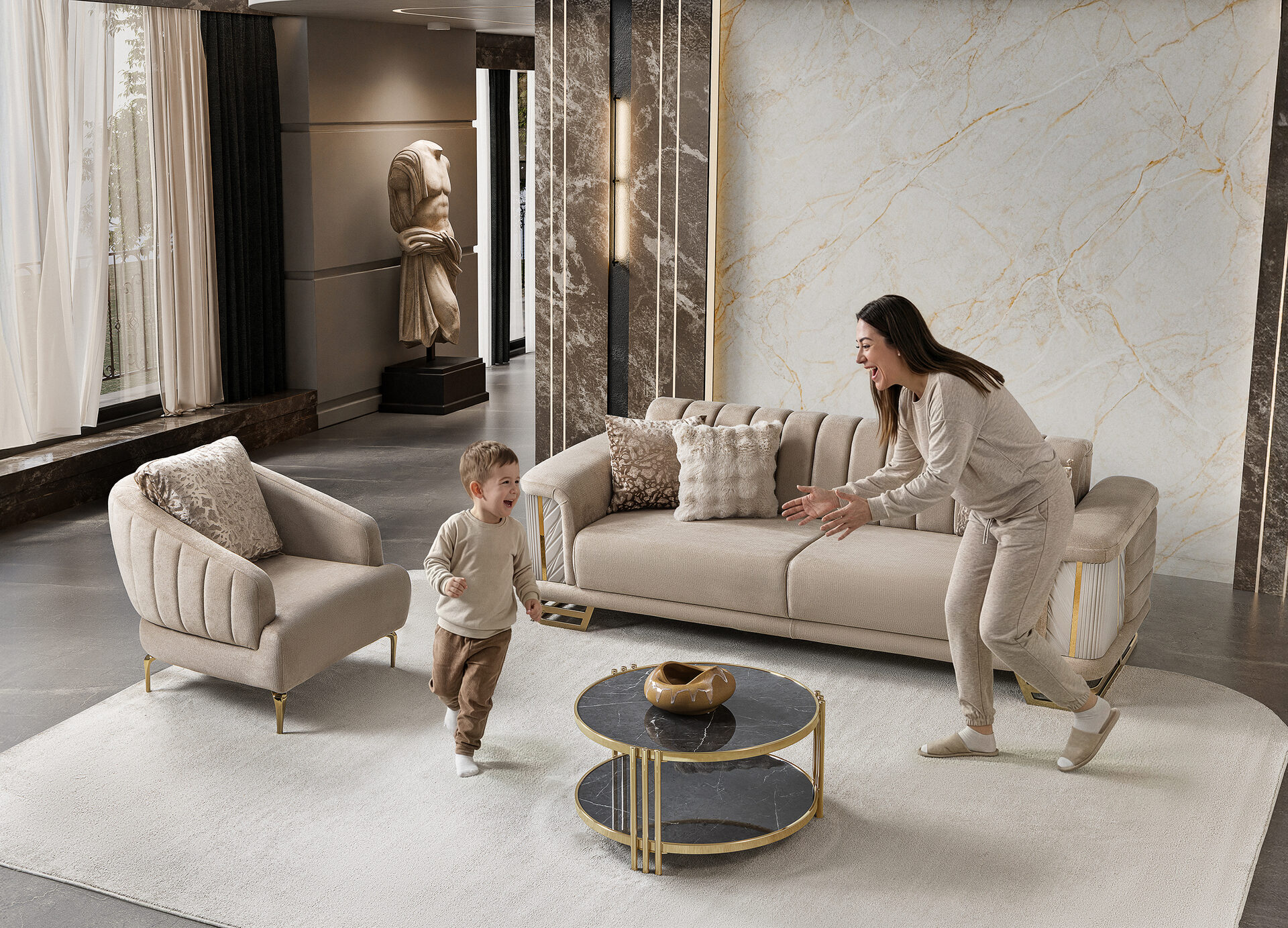 Nevada Sofa Set