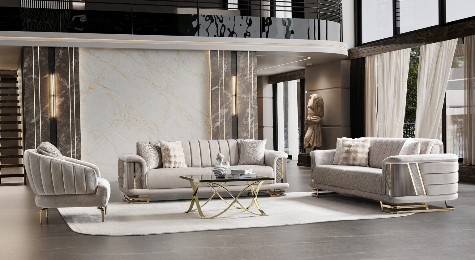 Nevada Sofa Set 2