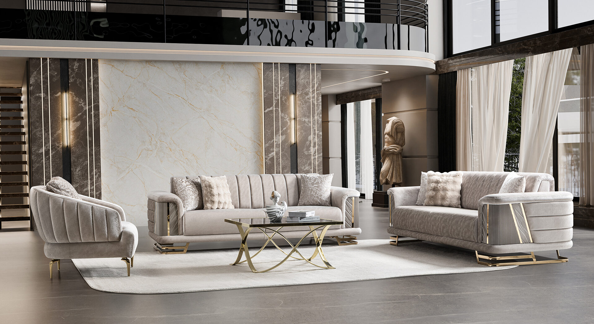 Nevada Sofa Set 2