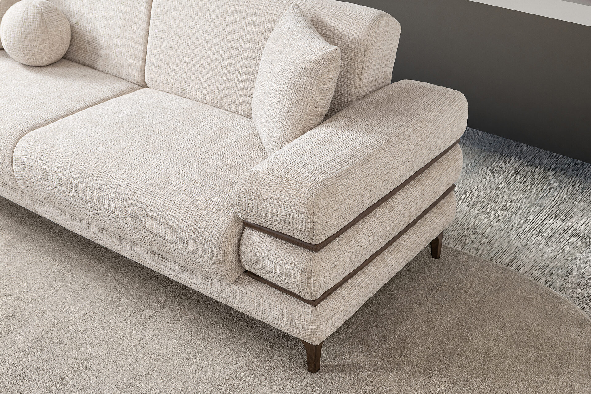 Odessa Sofa Set Brown