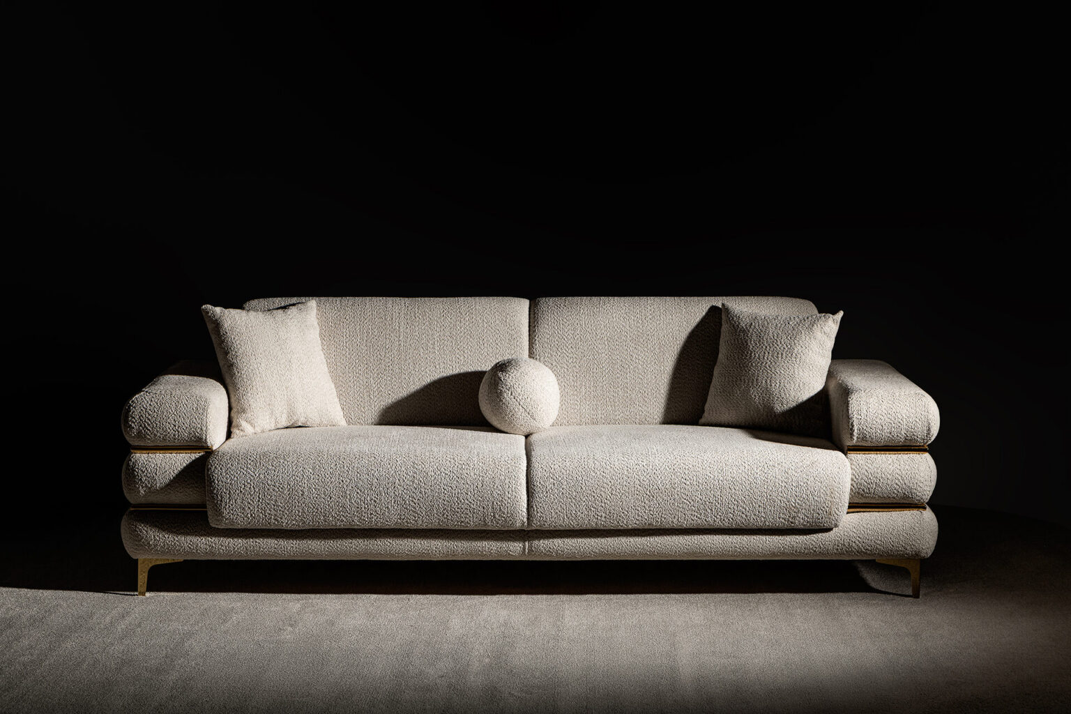 Odessa Sofa Set Gold