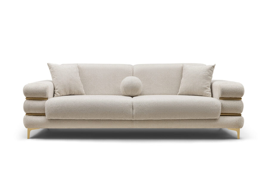 Odessa Sofa Set Gold