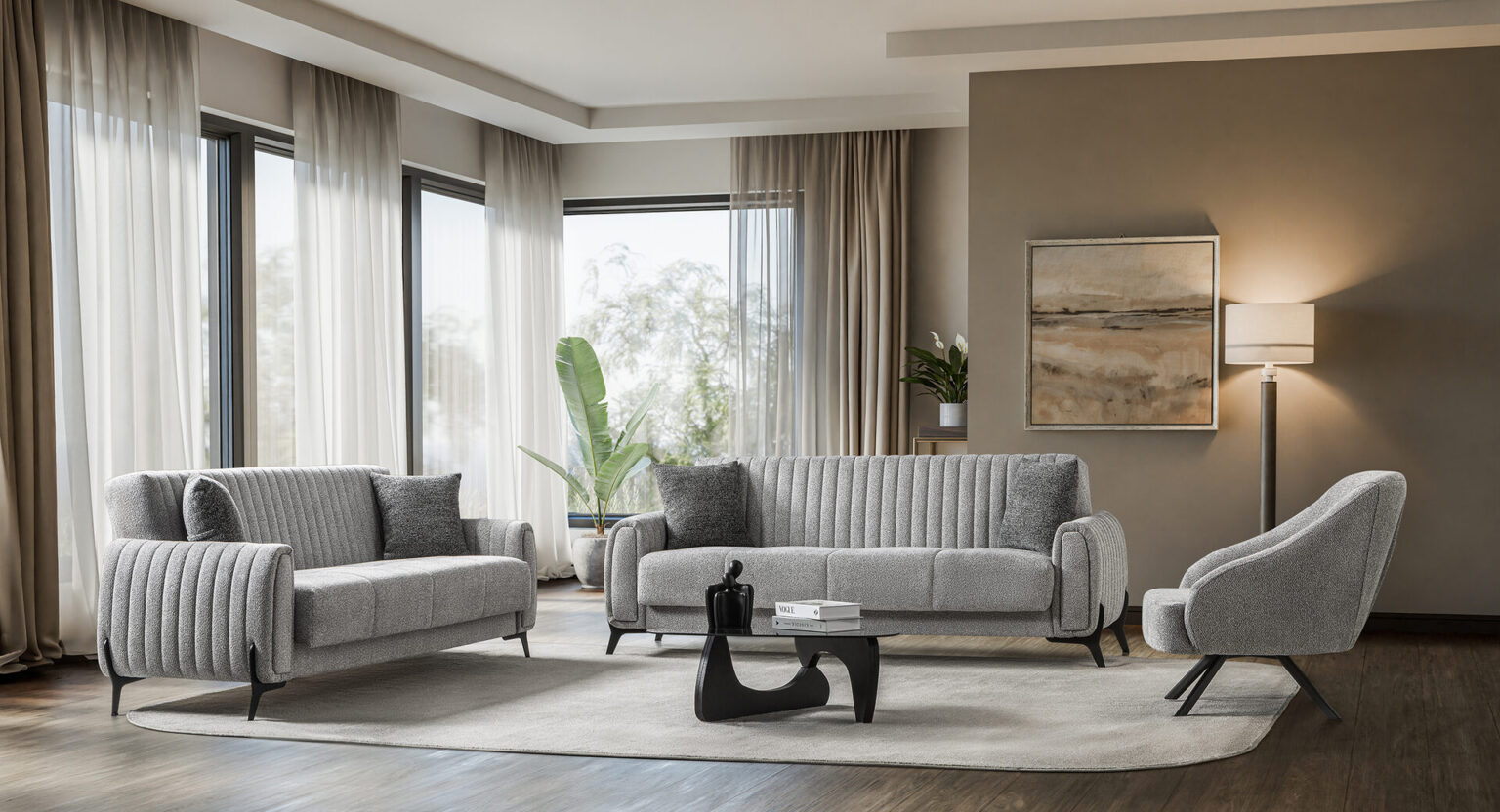 Palermo Sofa Set 3