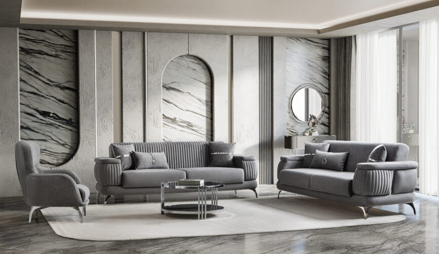 Resital Sofa Set Crom