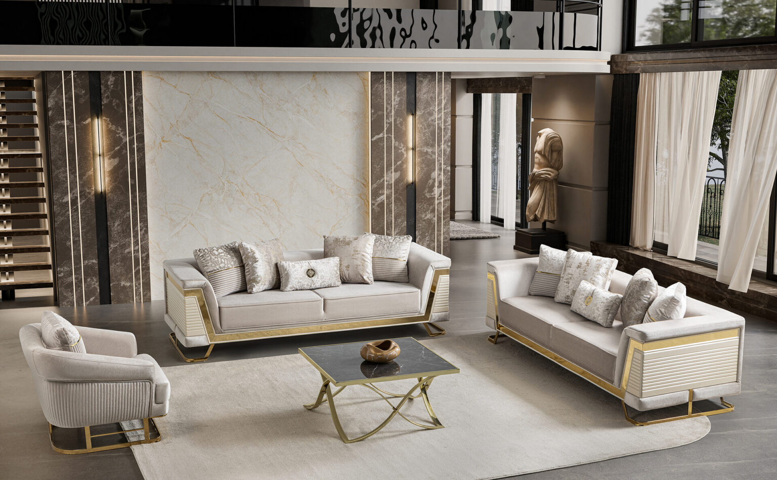 Rixsos Sofa Set 2