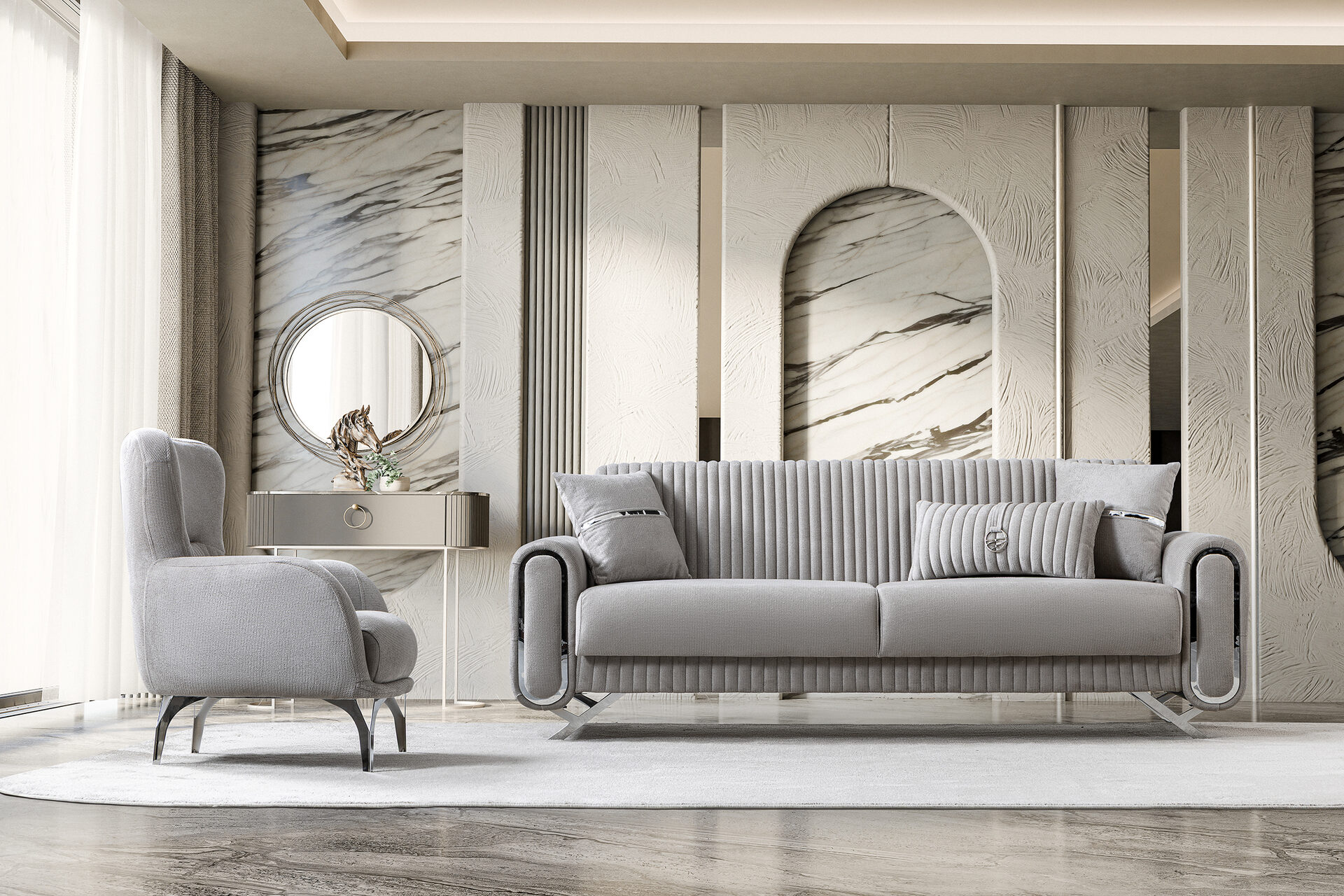 Royal Sofa Set Crom
