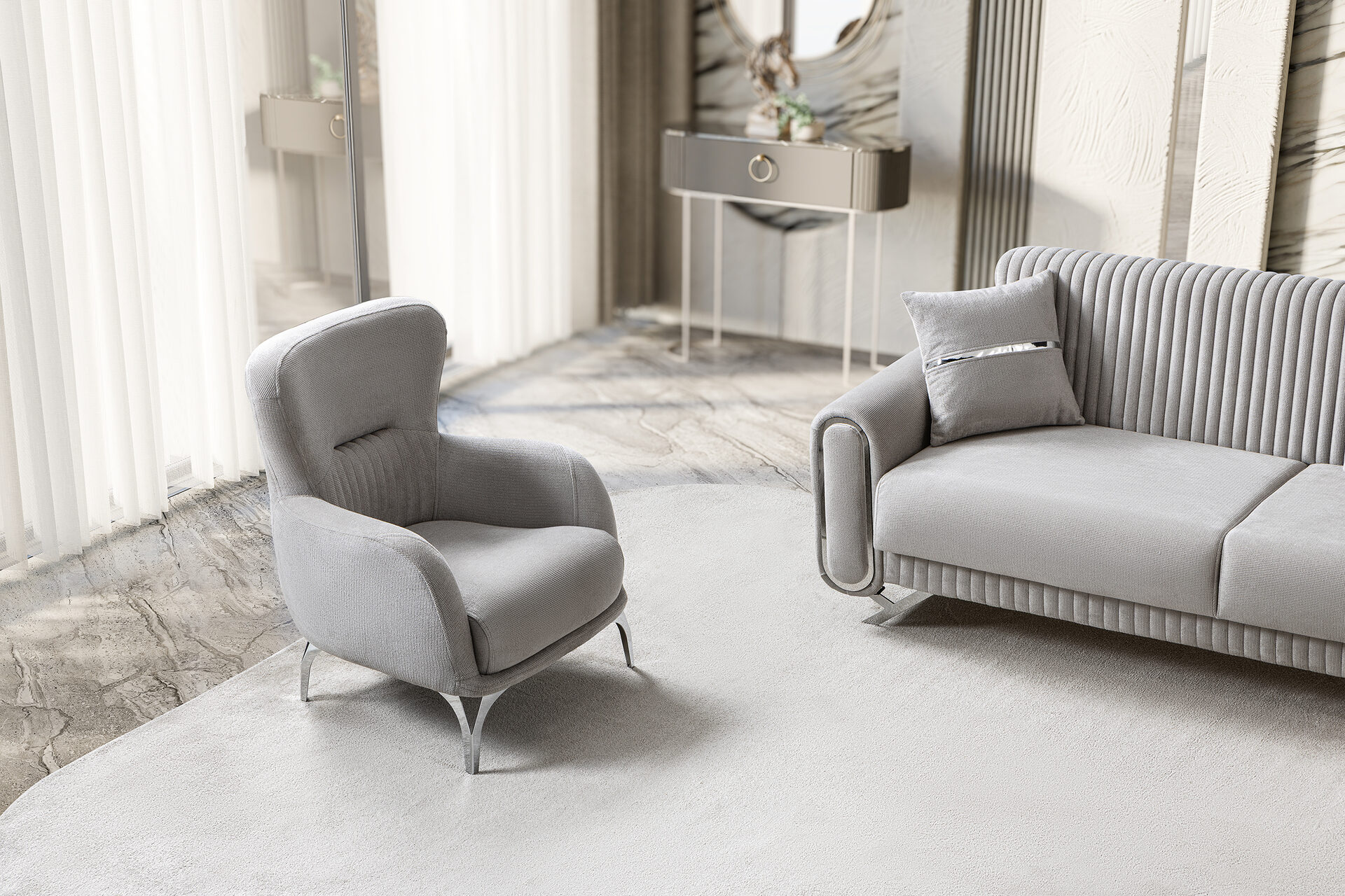 Royal Sofa Set Crom