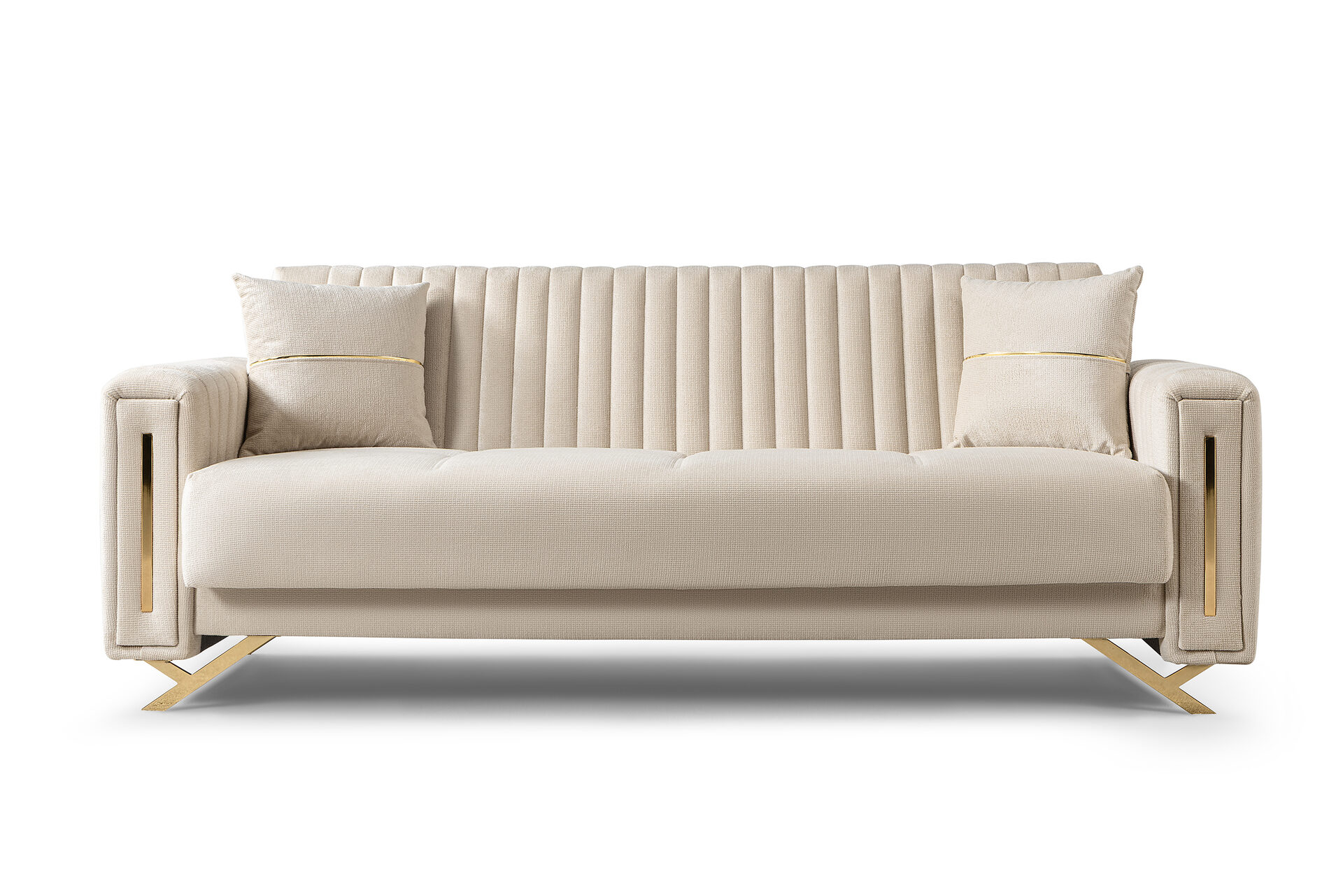 Senfoni Sofa Set Gold