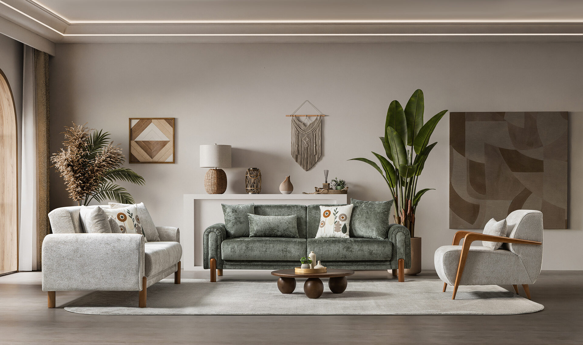 Soho Sofa Set